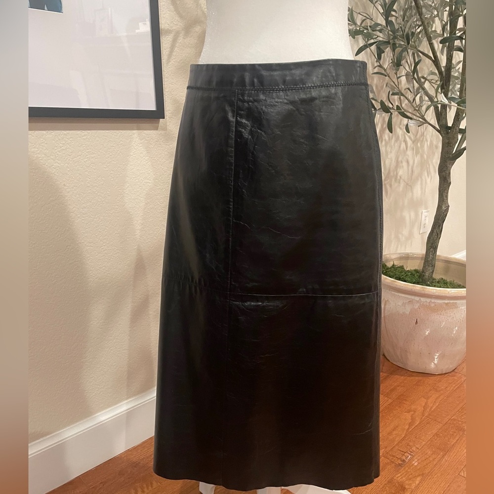 Gap leather skirt/ Sz 4